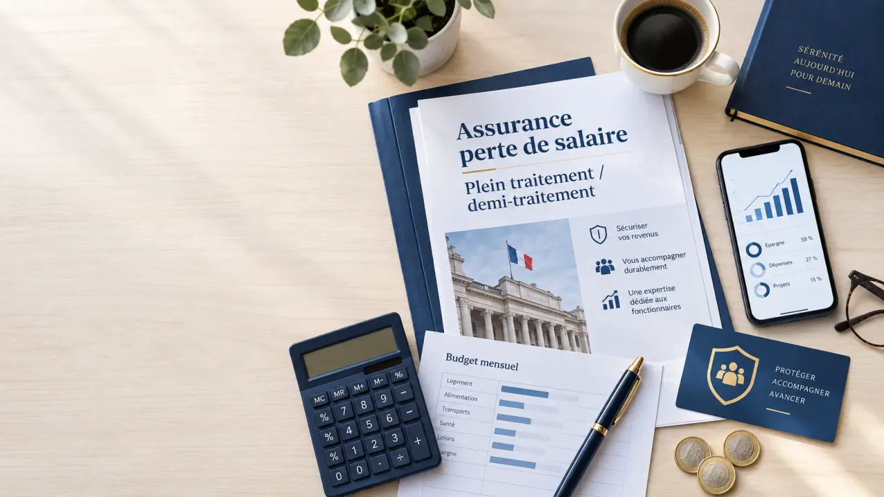 Assurance perte de salaire fonctionnaire : plein traitement ou demi-traitement, que couvre-t-elle ?