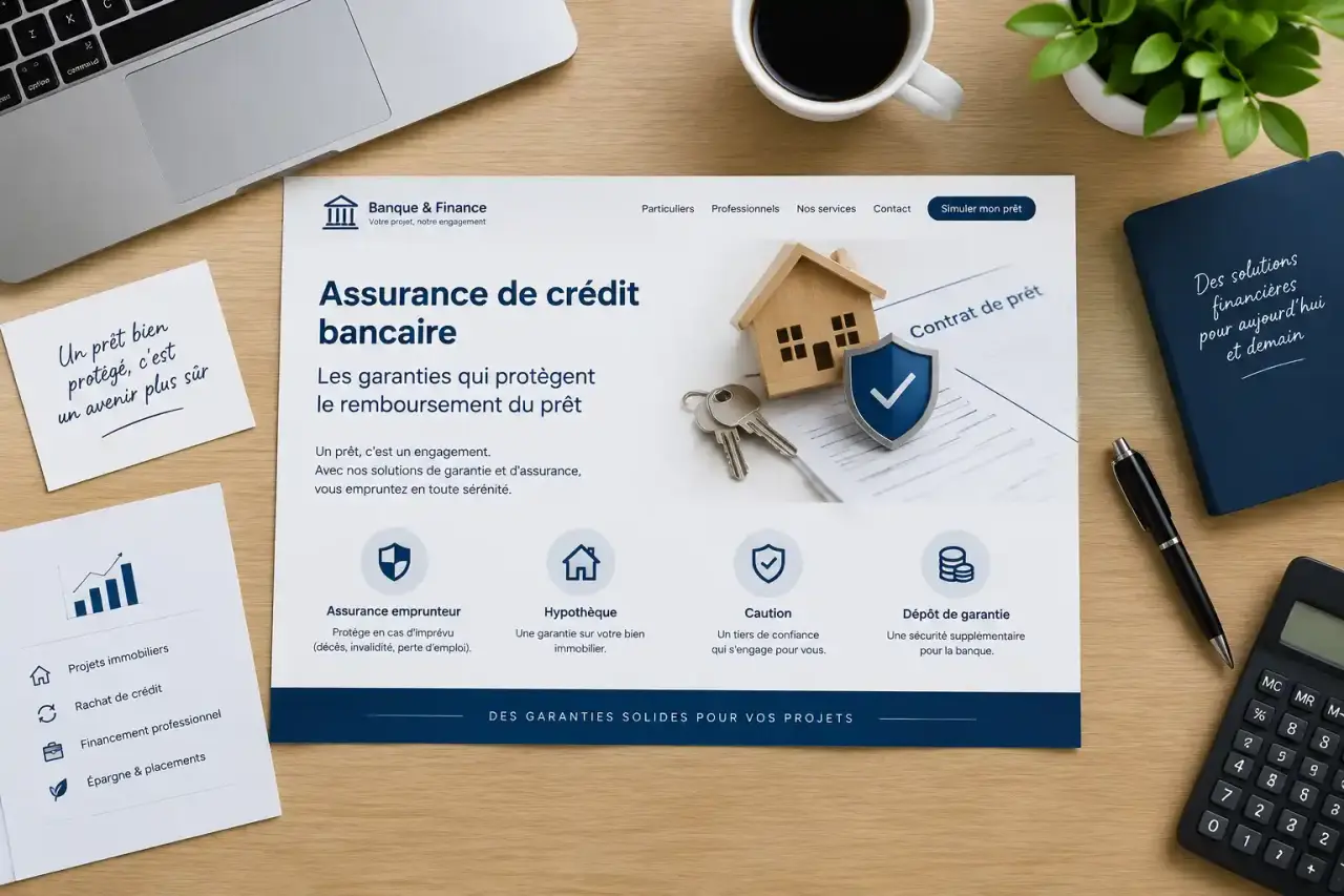 Assurance de crédit bancaire : les garanties qui protègent le remboursement du prêt