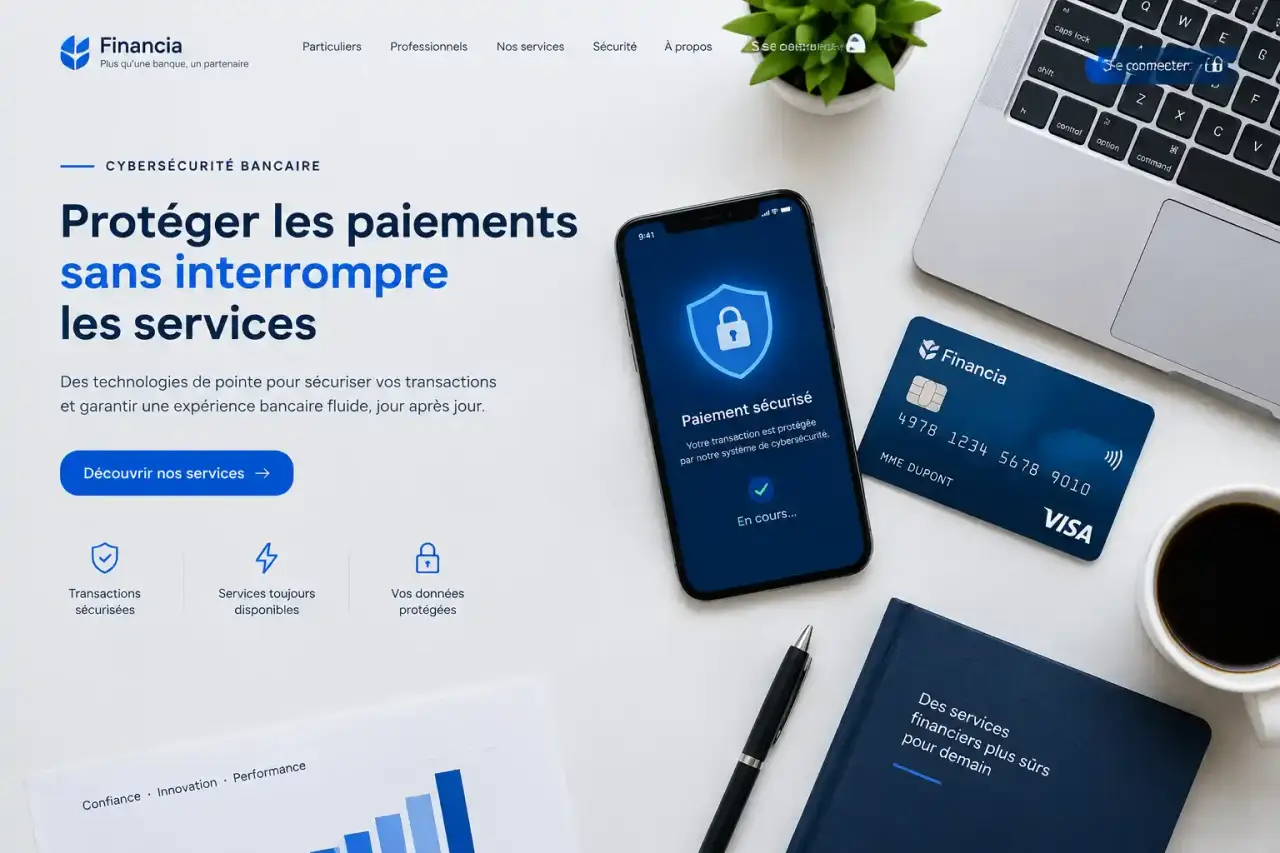 Cybersécurité bancaire : protéger les paiements sans interrompre les services